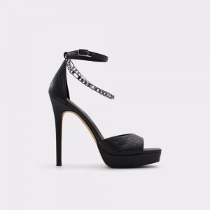 Aldo Prisilla Heeled sandal - Stiletto heel Perfect Pairings Kadın Siyah | KEYU82194