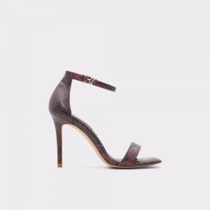 Aldo Renza Ankle strap heeled sandal - Stiletto heel Topuklu Ayakkabılar Kadın Kırmızı | BQIF26397