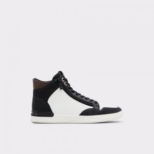 Aldo Sauerbergg High top sneaker - Cup sole Spor Ayakkabı Erkek Siyah | PHSD37691