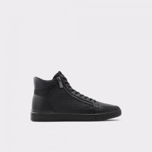 Aldo Sauerbergg High top sneaker - Cup sole Spor Ayakkabı Erkek Siyah | RQBG03987