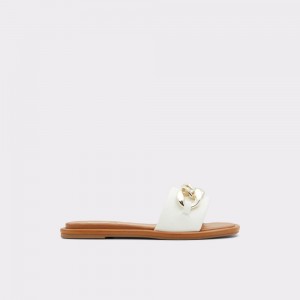 Aldo Sydling Slide sandal Sandalet Kadın Beyaz | UEJV23910