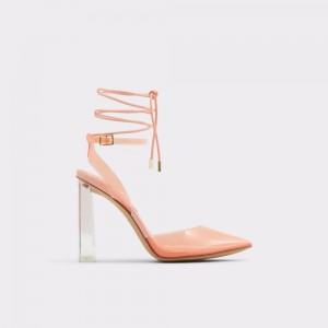 Aldo Tilah Strappy heeled shoe - Block heel Topuklu Ayakkabılar Kadın Açık Turuncu | BSON52631