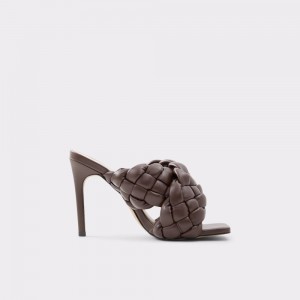 Aldo Tressu High heel sandal - Stiletto heel Sandalet Kadın Koyu Kahverengi | UMFN01392