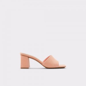 Aldo Velalith High heel sandal - Block heel Blok Topuklu Ayakkabı Kadın Açık Turuncu | NWAL81973