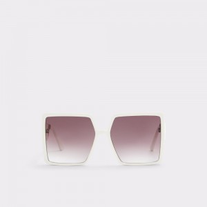 Aldo Ybaledia Square sunglasses Güneş Gözlüğü Kadın Ice | YOPQ89634