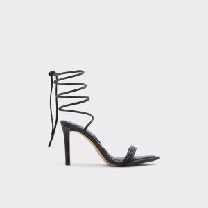 Aldo Yberrar Strappy heeled sandal - Stiletto heel Sandalet Kadın Siyah | YDUJ84279