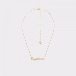 Aldo Zodia Necklace Fine Jewelry Kadın Altın | PHTR46523