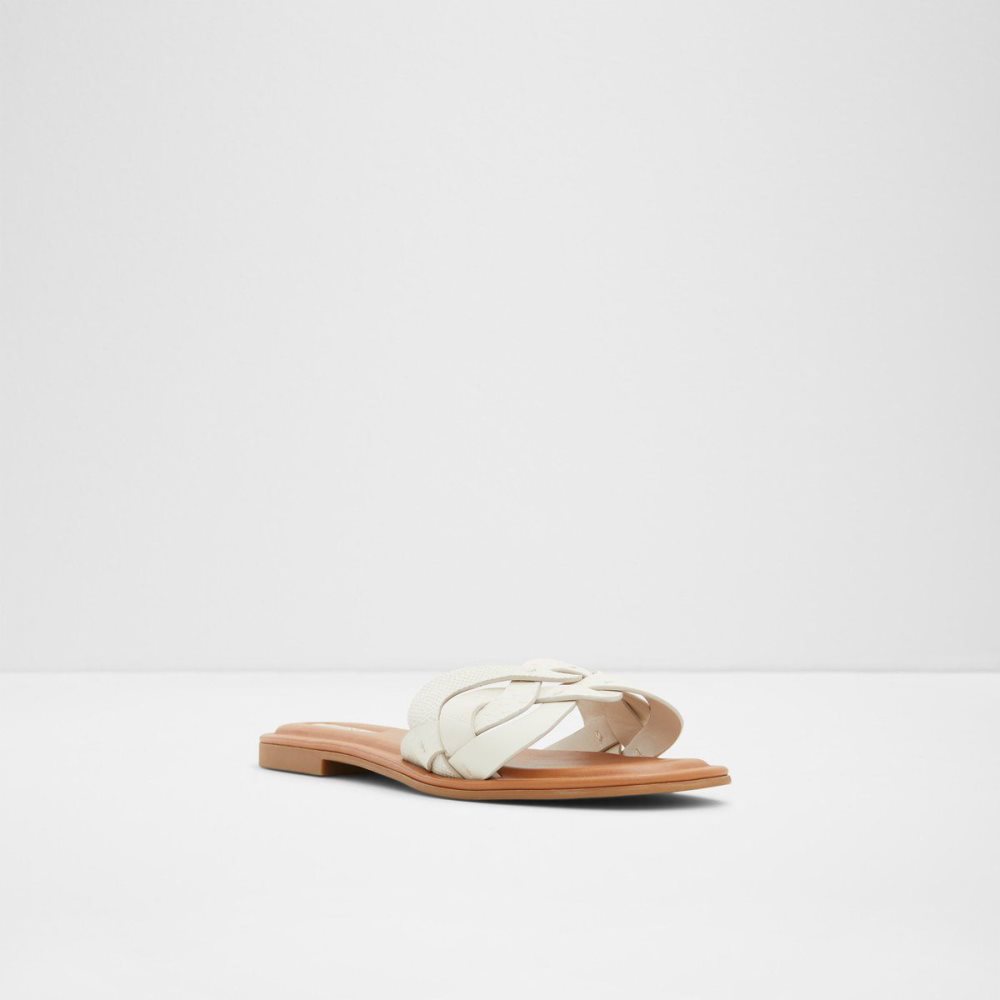 Aldo Adwilaviel Slide sandal Sandalet Kadın Beyaz | DXIF69103