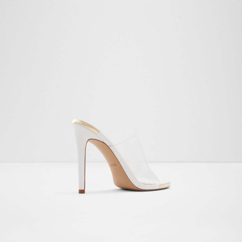 Aldo Afeadan High heel sandal - Block heel Sandalet Kadın Beyaz | UVIZ71849