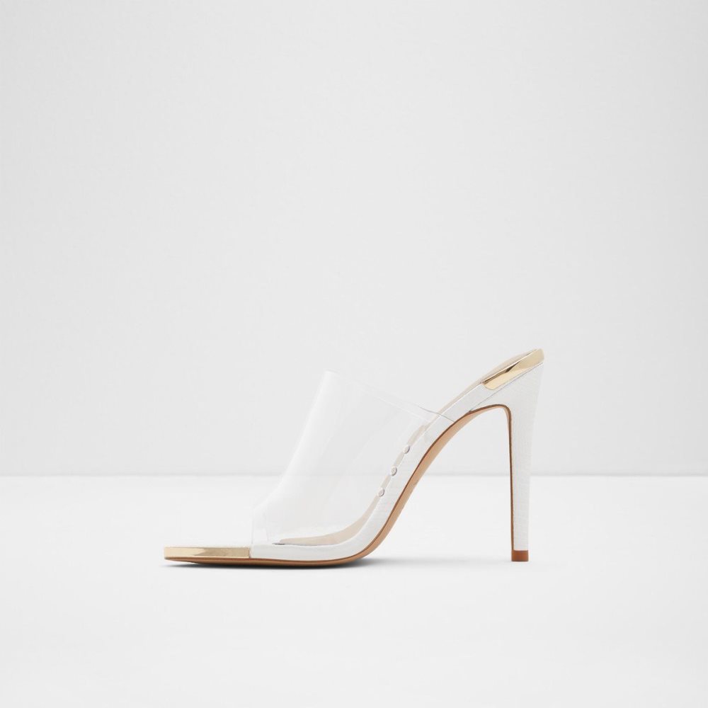 Aldo Afeadan High heel sandal - Block heel Sandalet Kadın Beyaz | UVIZ71849