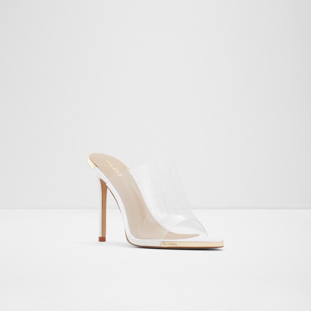 Aldo Afeadan High heel sandal - Block heel Sandalet Kadın Beyaz | UVIZ71849