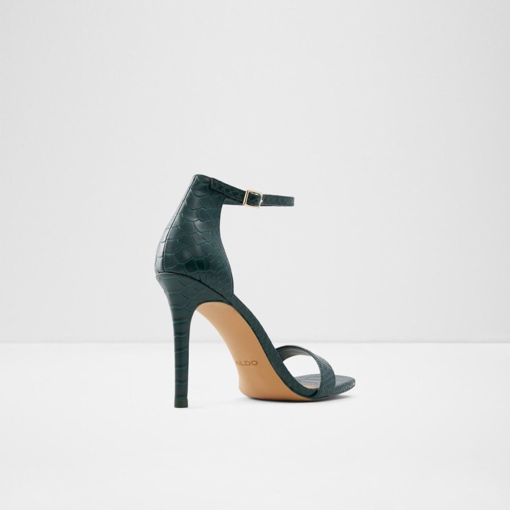 Aldo Afendaven High heel sandal - Stiletto heel Sandalet Kadın Koyu Yeşil | XOAB70495