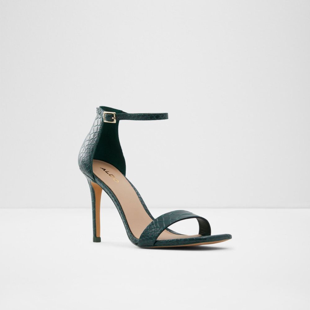 Aldo Afendaven High heel sandal - Stiletto heel Sandalet Kadın Koyu Yeşil | XOAB70495