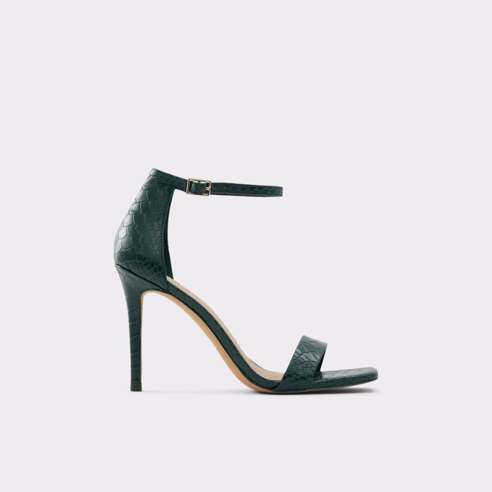 Aldo Afendaven High heel sandal - Stiletto heel Sandalet Kadın Koyu Yeşil | XOAB70495