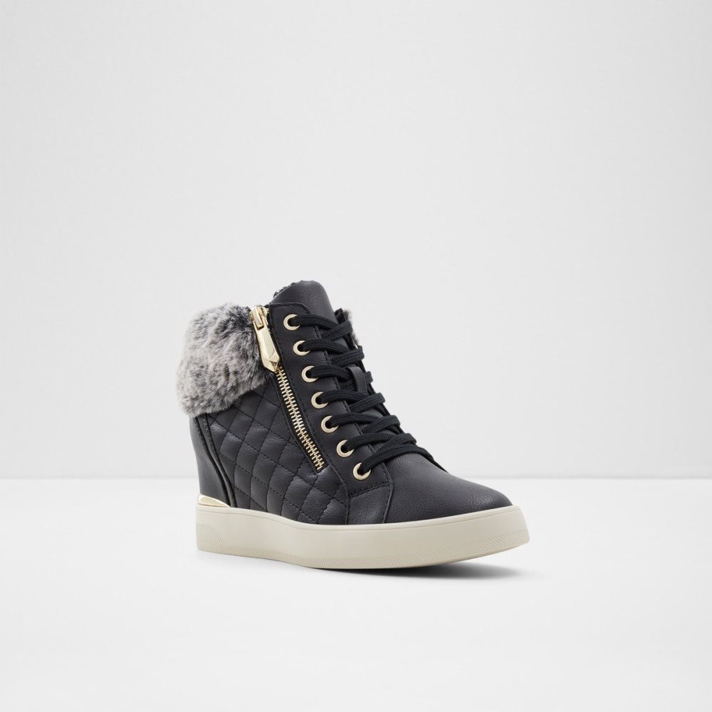 Aldo Ailanna Sneaker - Wedge heel Spor Ayakkabı Kadın Siyah | NSJA84621