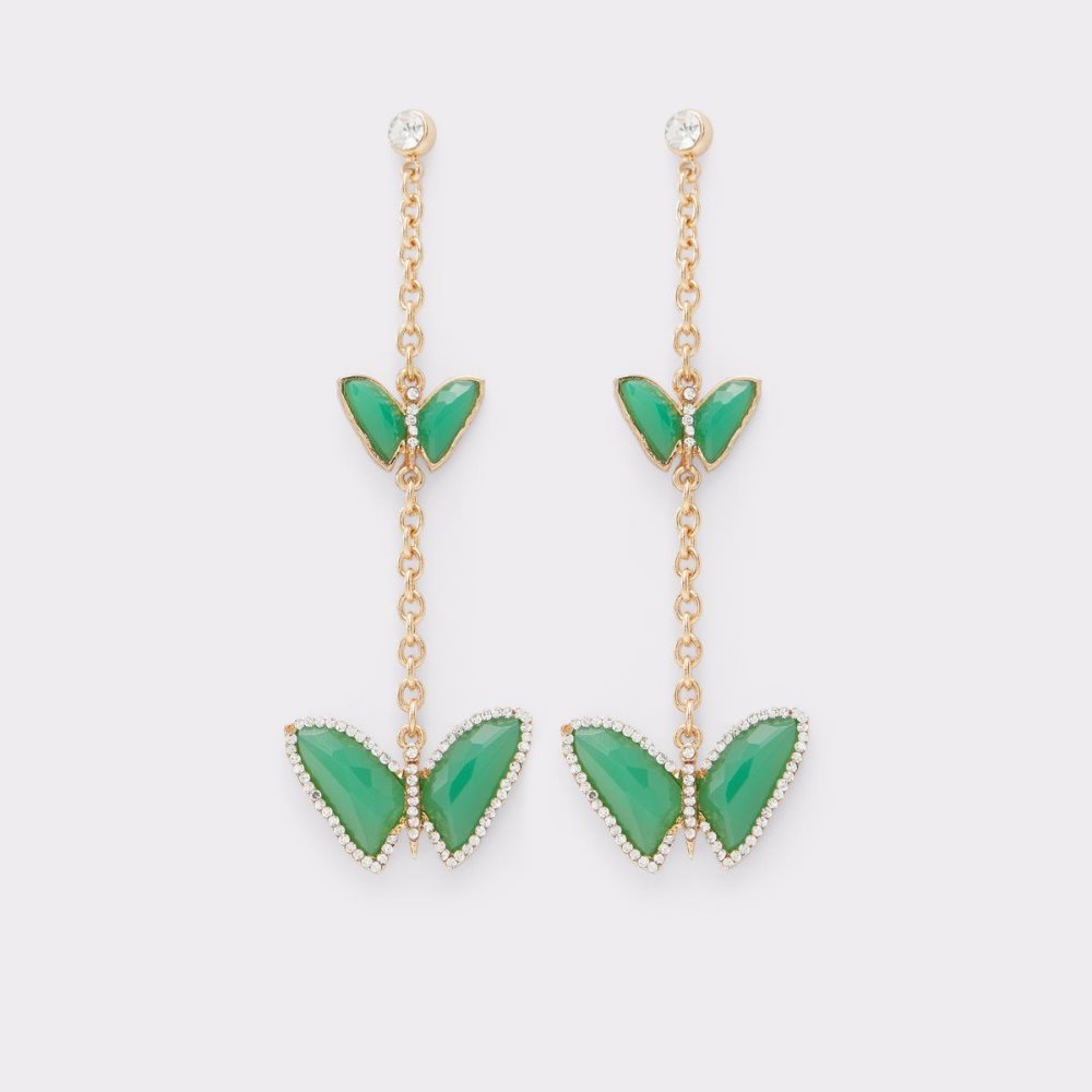 Aldo Alerelia Pendant earrings Küpe Kadın Yeşil | TDMJ75823