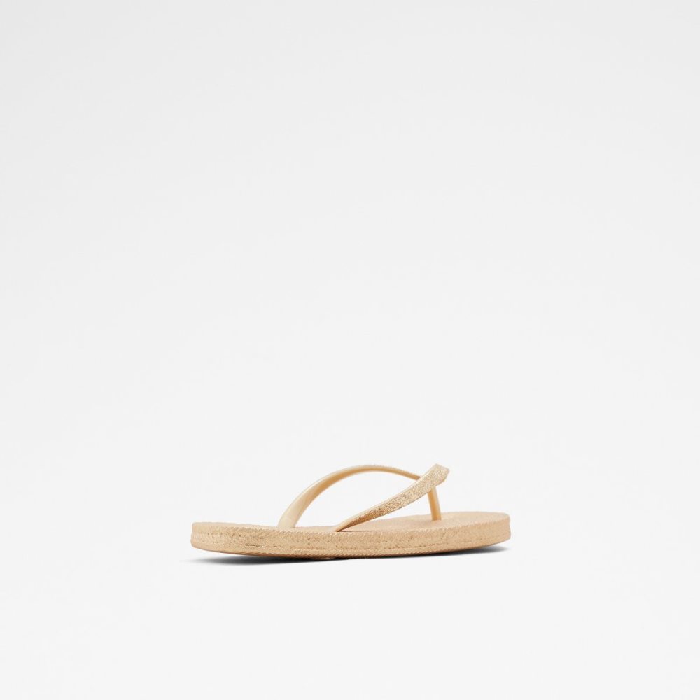 Aldo Aloomba Flat sandal Sandalet Kadın Altın | PWES36958