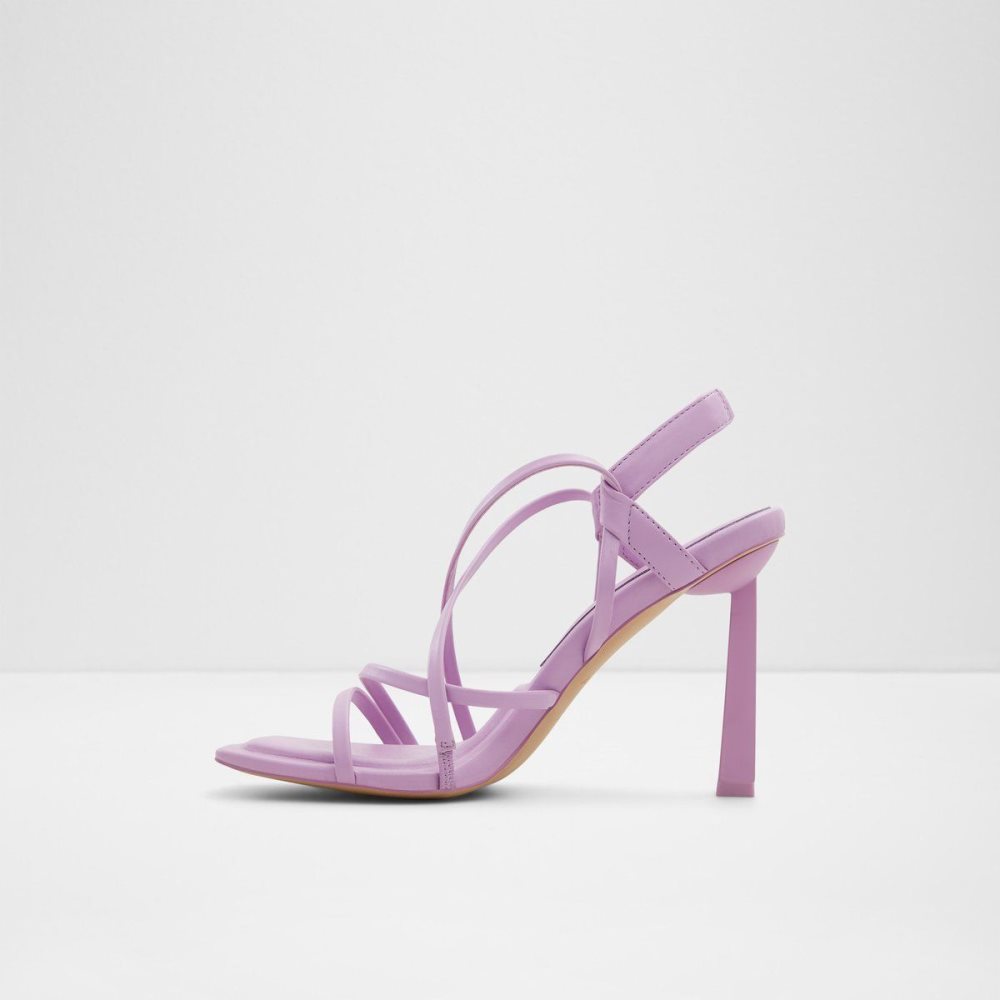 Aldo Amilia Strappy heeled sandal Perfect Pairings Kadın Açık Mor | RLWP19745