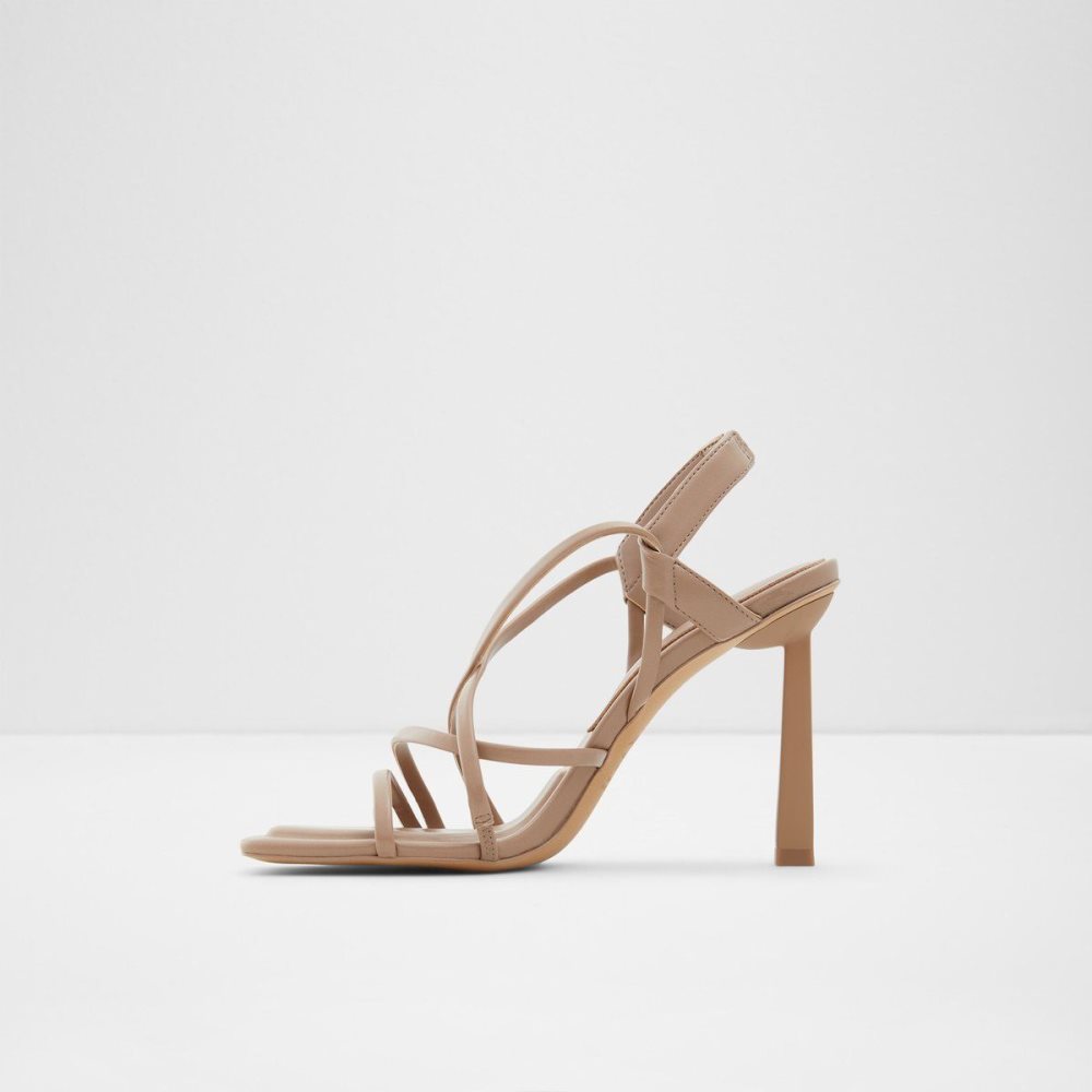 Aldo Amilia Strappy heeled sandal Sandalet Kadın Gri | OWSK32045