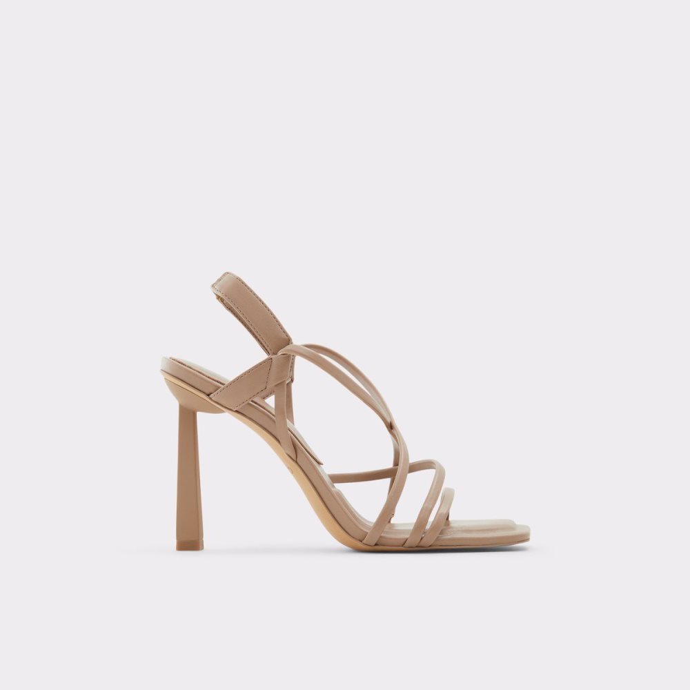 Aldo Amilia Strappy heeled sandal Sandalet Kadın Gri | OWSK32045