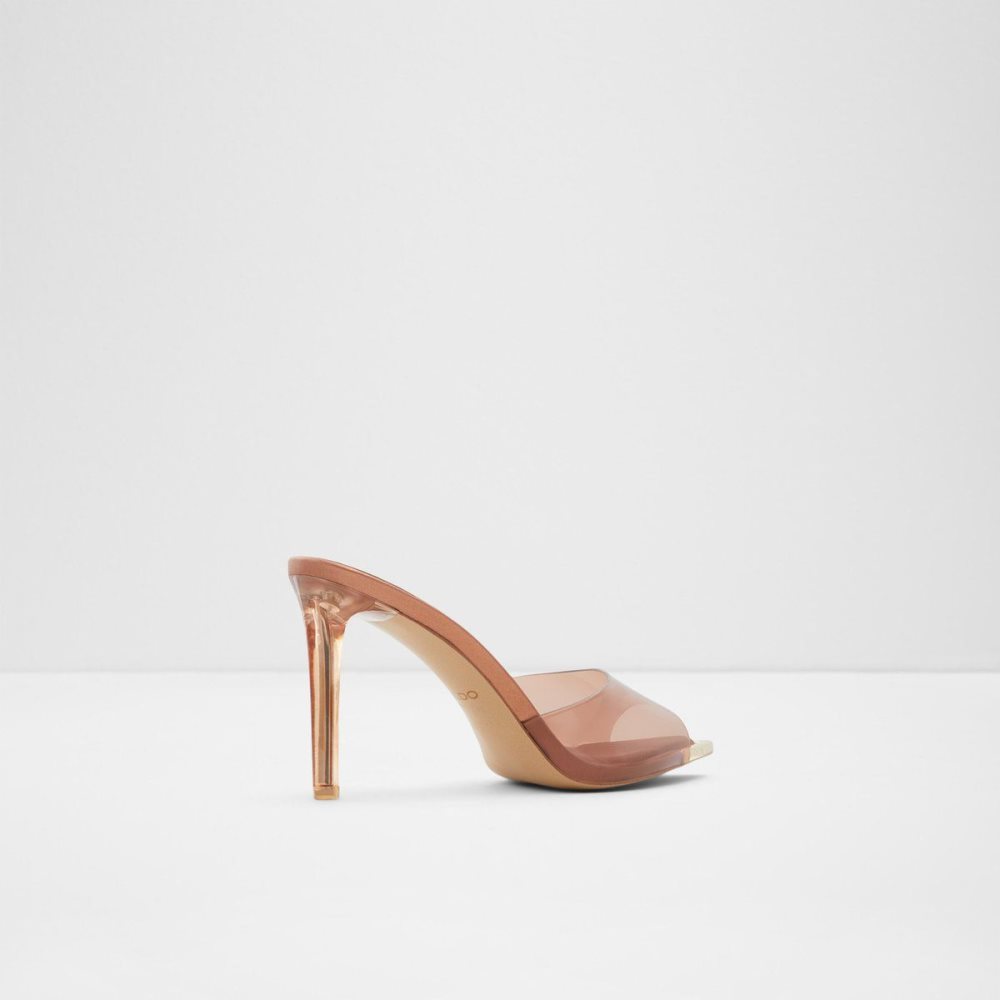 Aldo Annabrilden High heel sandal - Stiletto heel Topuklu Ayakkabılar Kadın Koyu Bej Rengi | RDJS47395