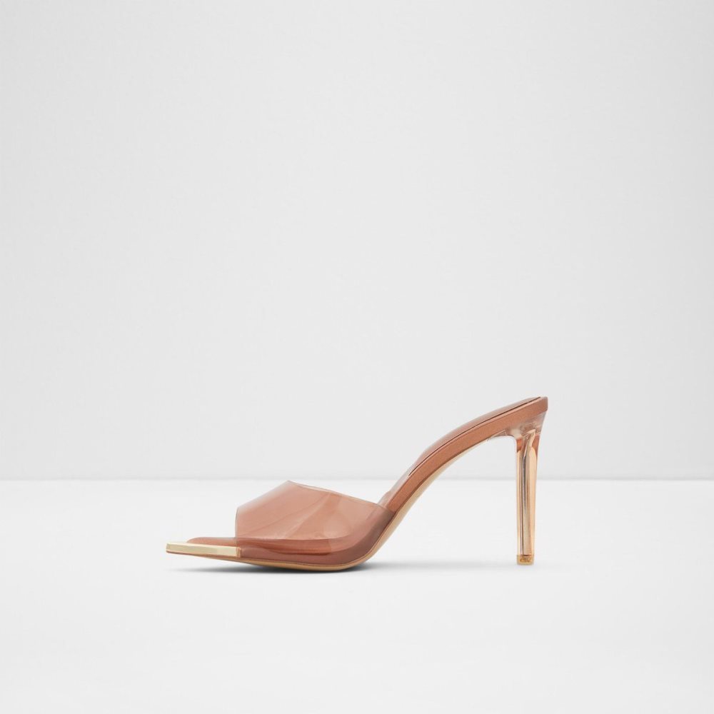 Aldo Annabrilden High heel sandal - Stiletto heel Topuklu Ayakkabılar Kadın Koyu Bej Rengi | RDJS47395