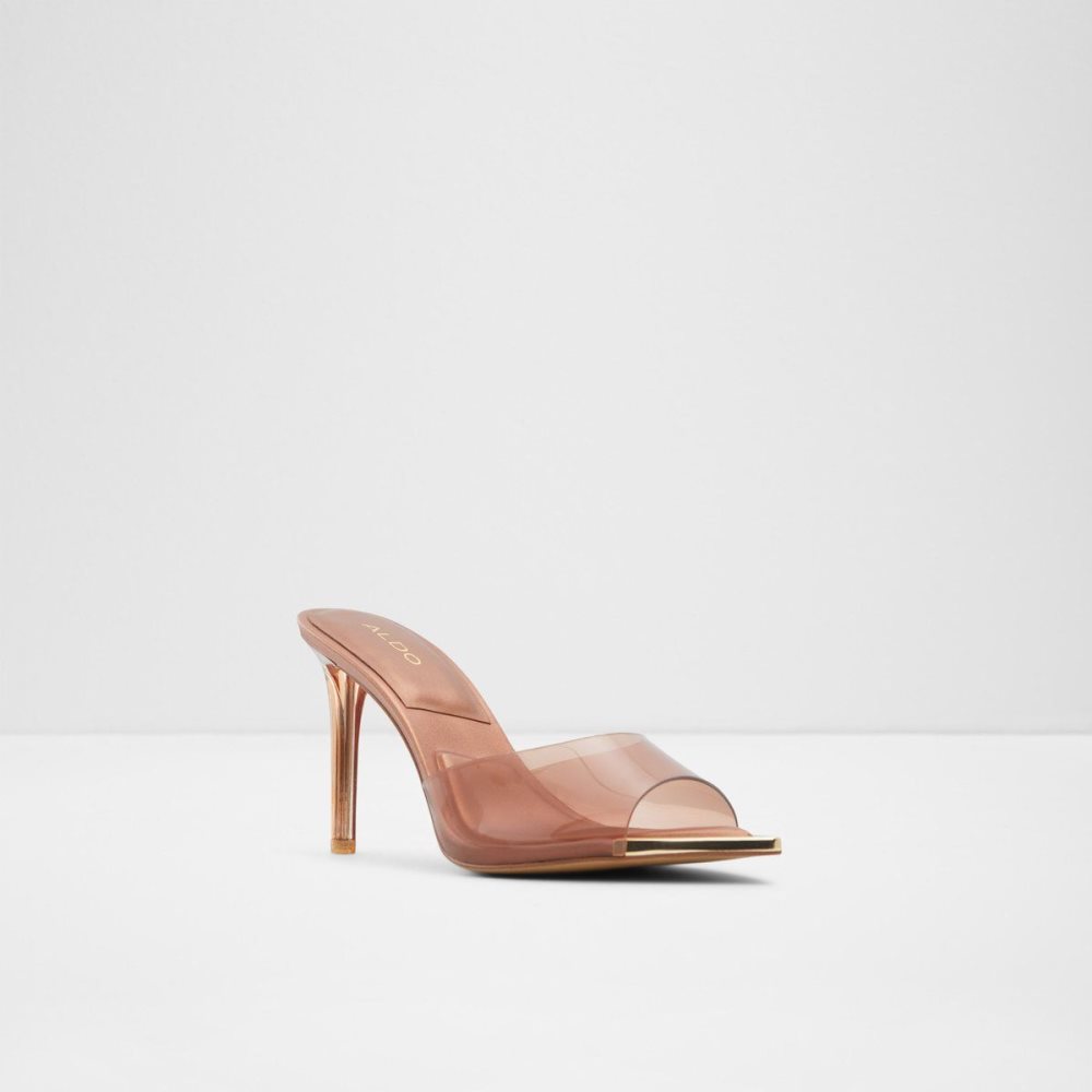 Aldo Annabrilden High heel sandal - Stiletto heel Topuklu Ayakkabılar Kadın Koyu Bej Rengi | RDJS47395