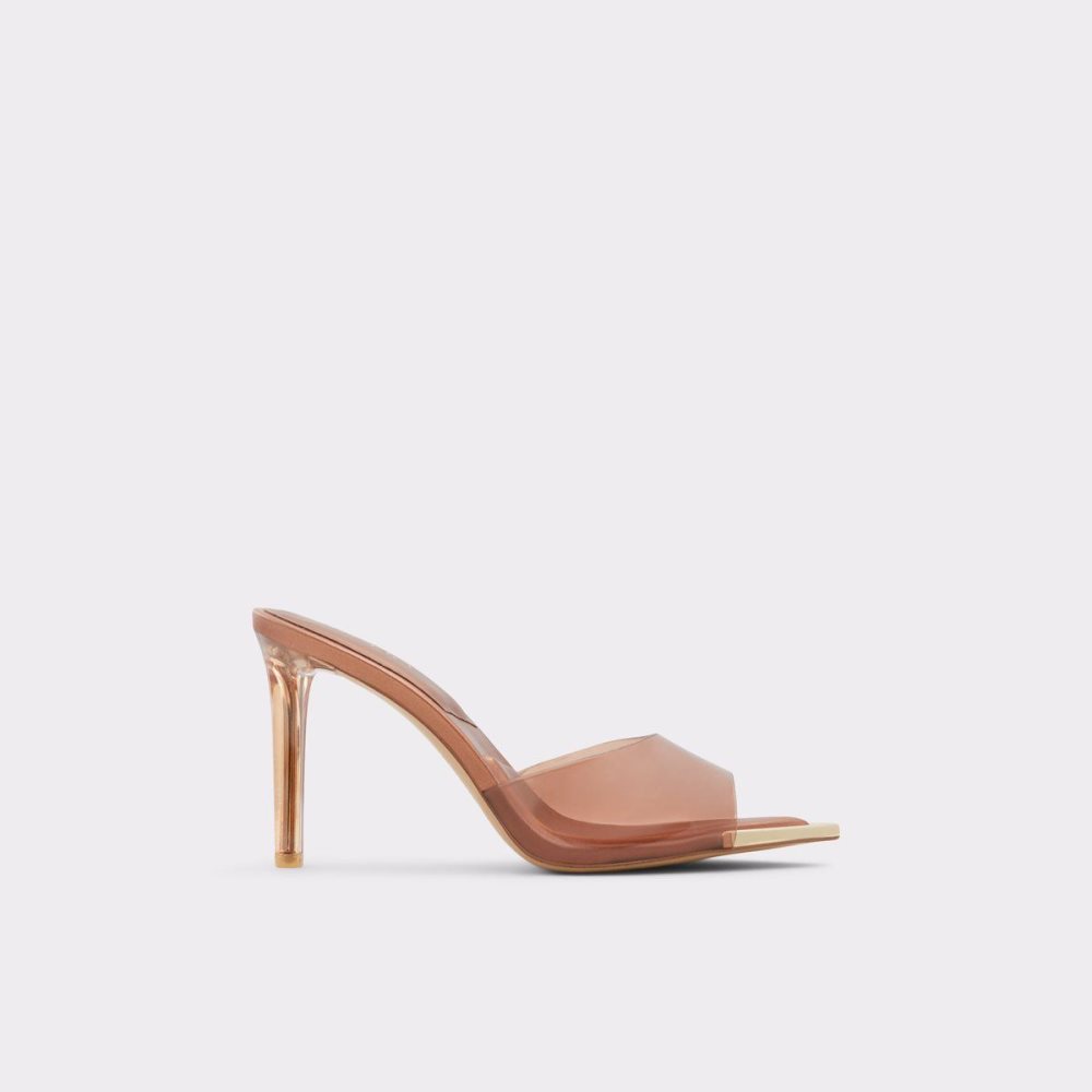 Aldo Annabrilden High heel sandal - Stiletto heel Topuklu Ayakkabılar Kadın Koyu Bej Rengi | RDJS47395