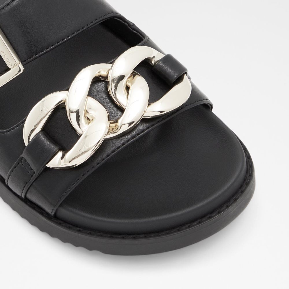 Aldo Asae Slide sandal Sandalet Kadın Siyah | FYXK14067