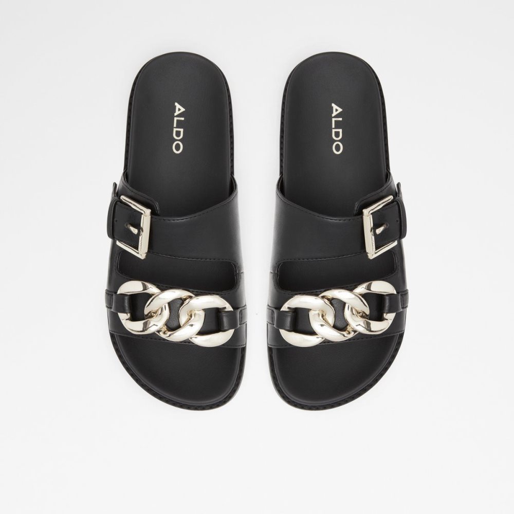 Aldo Asae Slide sandal Sandalet Kadın Siyah | FYXK14067