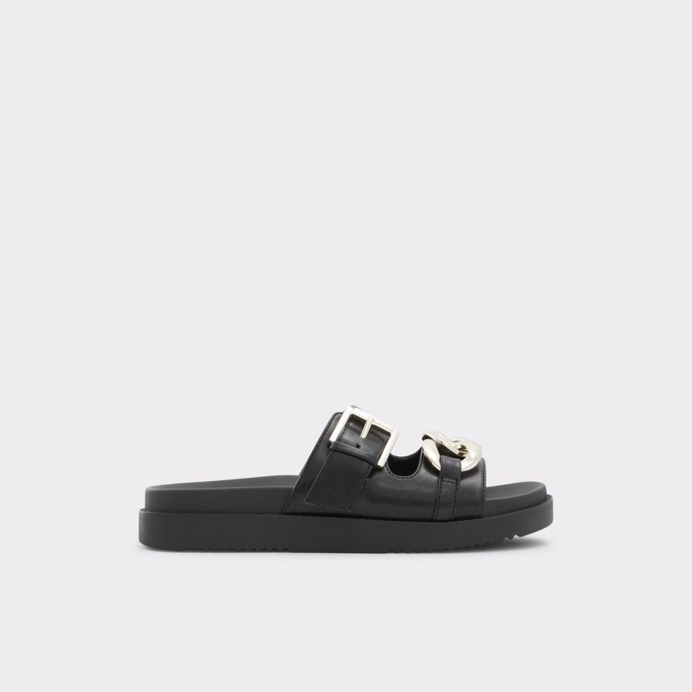 Aldo Asae Slide sandal Sandalet Kadın Siyah | FYXK14067