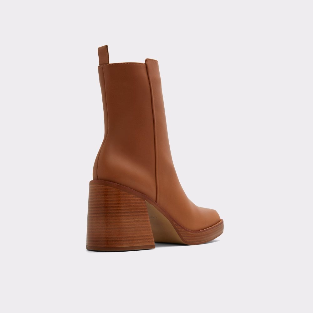 Aldo Benrubin Ankle boot - Block heel Kısa Bot Kadın Kahverengi | HOMA69430