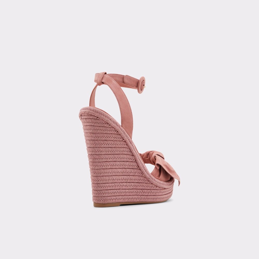 Aldo Besch Wedge sandal - Wedge heel Sandalet Kadın Açık Pembe | QTAM93726