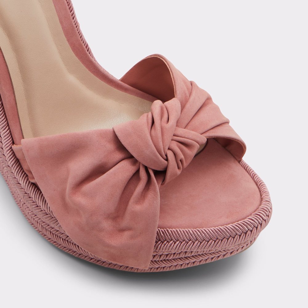 Aldo Besch Wedge sandal - Wedge heel Sandalet Kadın Açık Pembe | QTAM93726