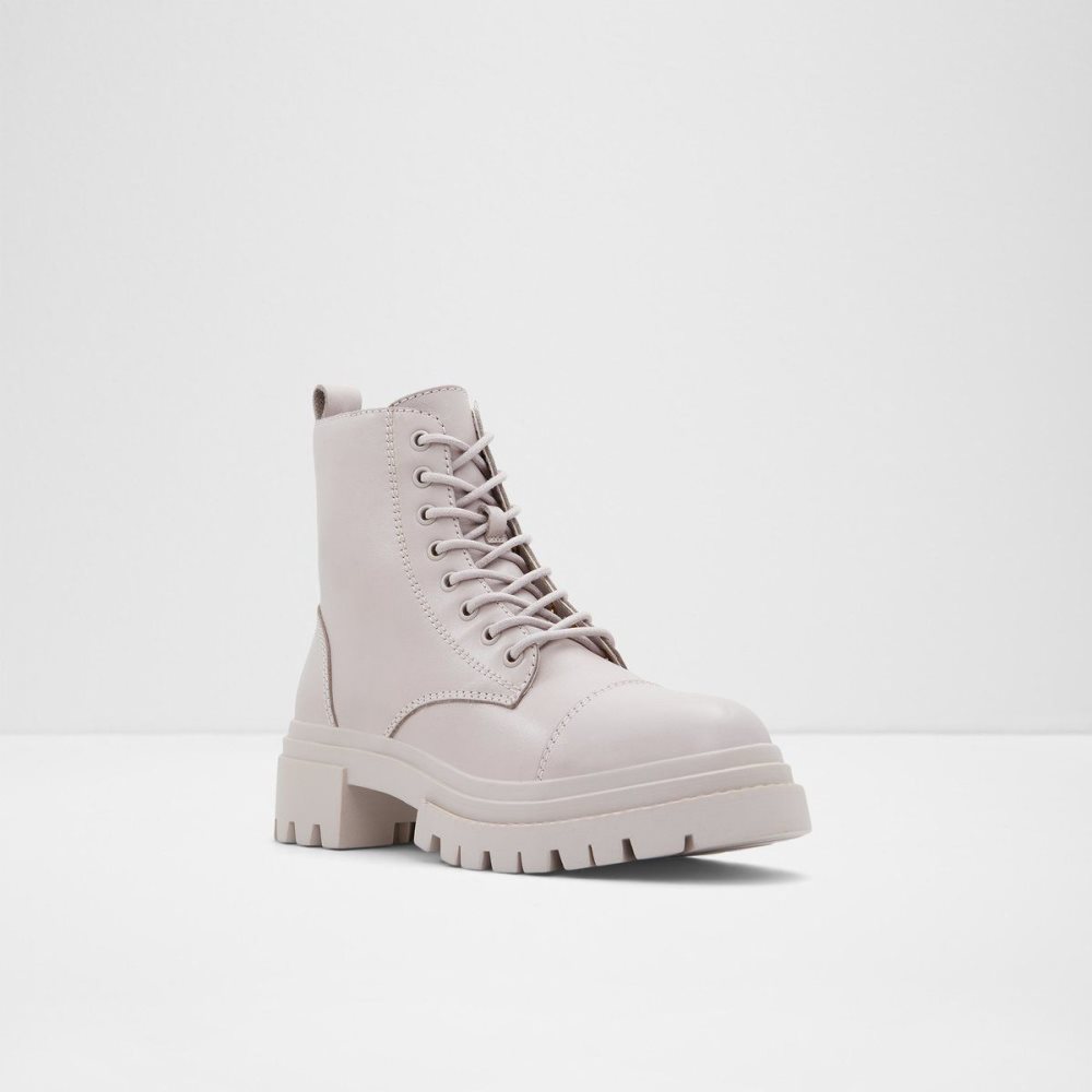 Aldo Bigmark Combat boots - Lug sole Savaş botları Kadın Gri | IOAX34526