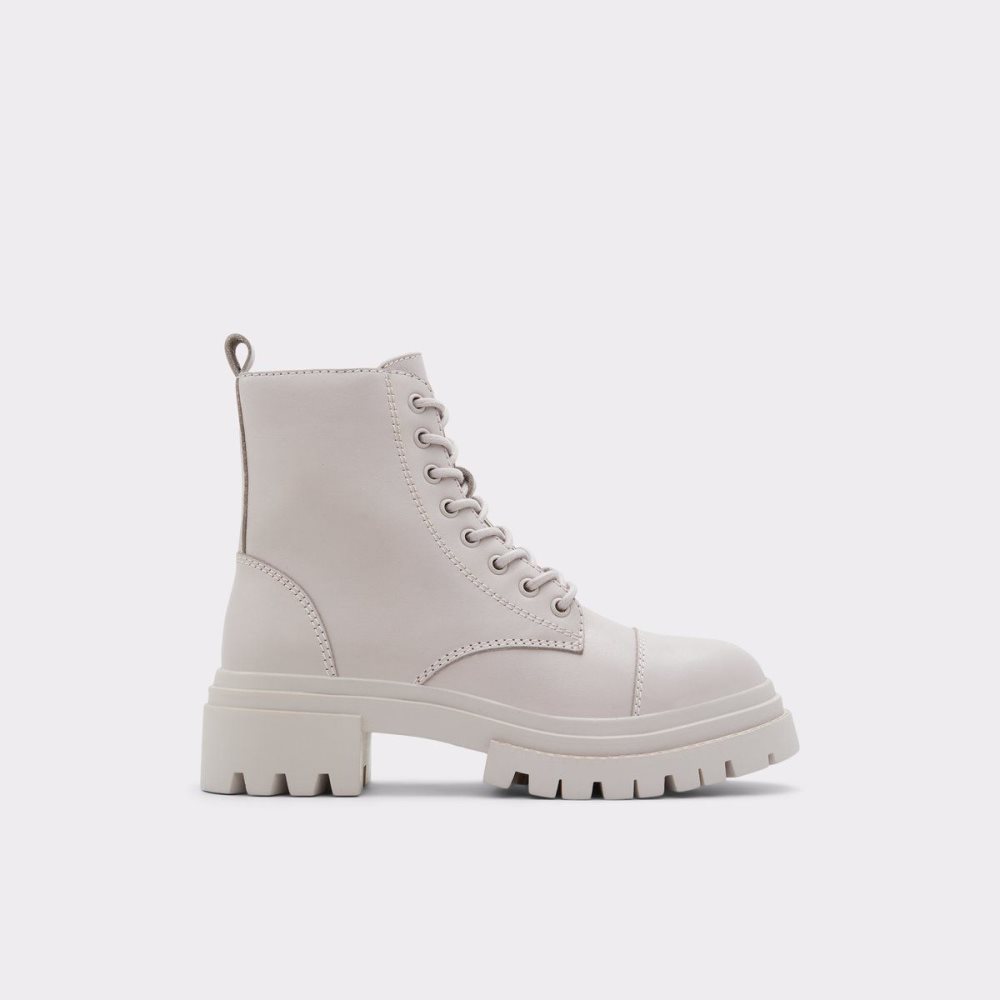 Aldo Bigmark Combat boots - Lug sole Savaş botları Kadın Gri | IOAX34526