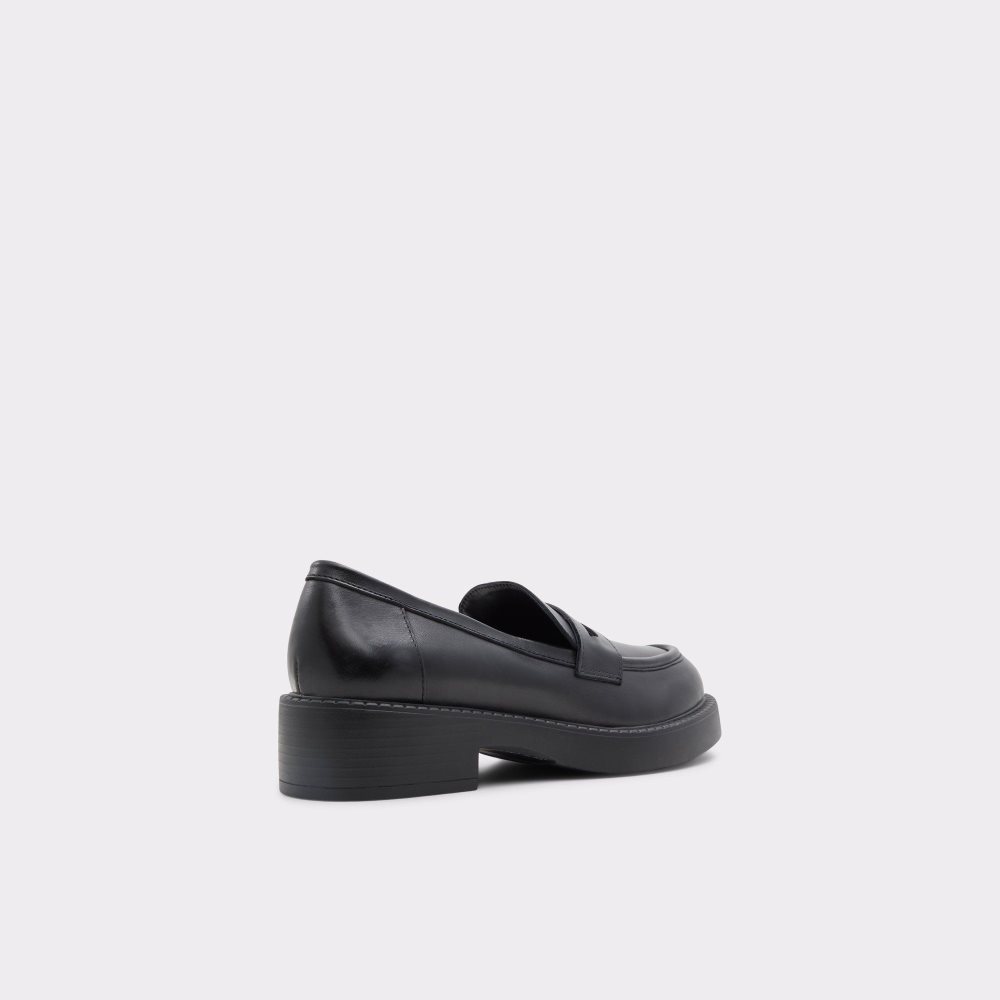 Aldo Bigplan Loafer - Lug sole Makosen Kadın Siyah | WEKH72094