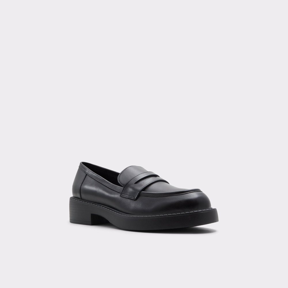 Aldo Bigplan Loafer - Lug sole Makosen Kadın Siyah | WEKH72094