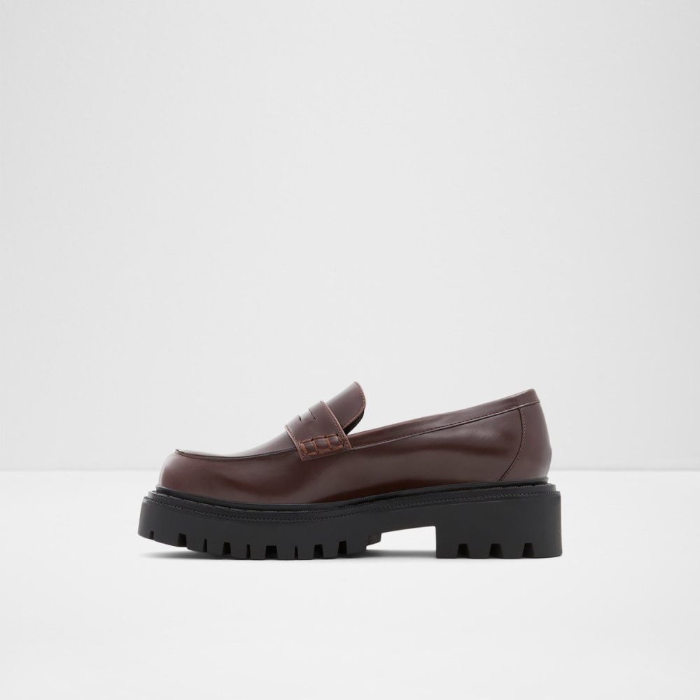 Aldo Bigstrut Loafer - Lug sole Makosen Kadın Koyu Kahverengi | ZNGX50983