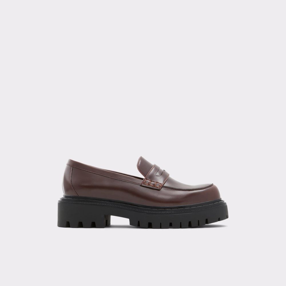 Aldo Bigstrut Loafer - Lug sole Makosen Kadın Koyu Kahverengi | ZNGX50983