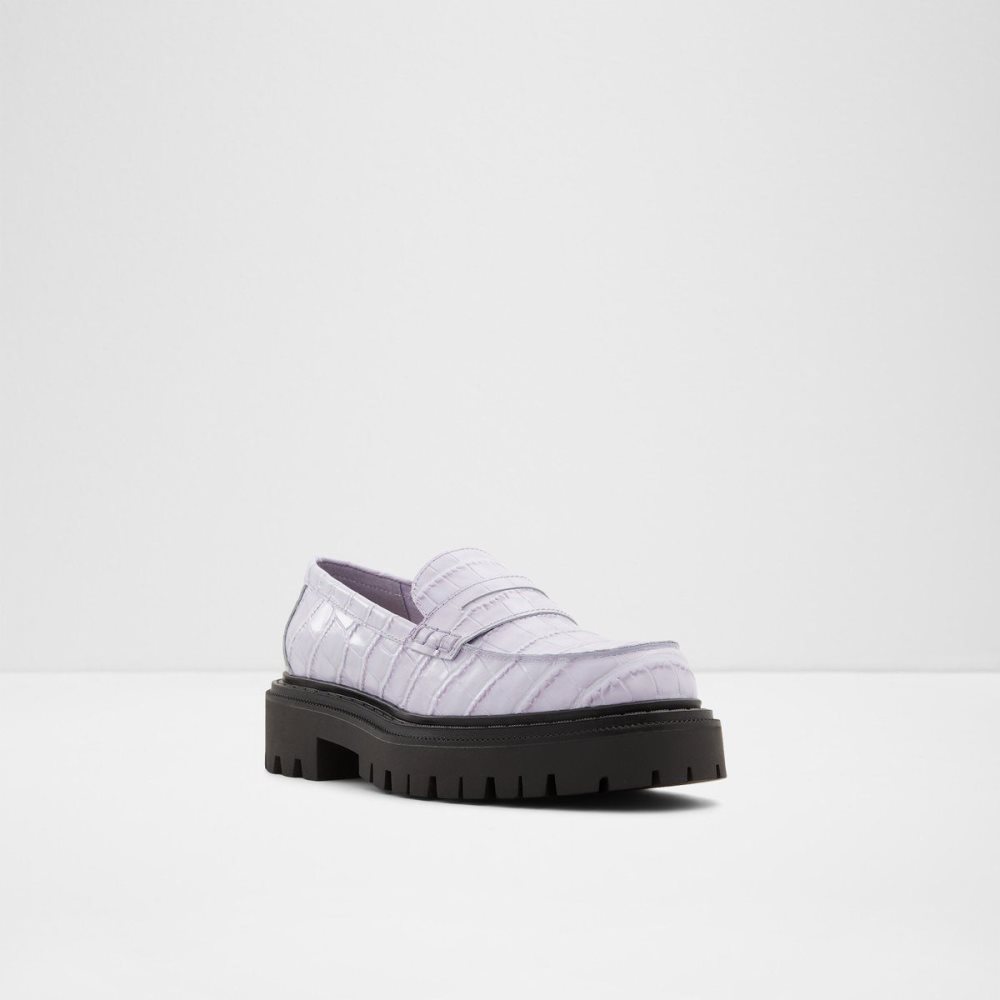 Aldo Bigstrut Loafer - Lug sole Perfect Pairings Kadın Mor | OUCH06745