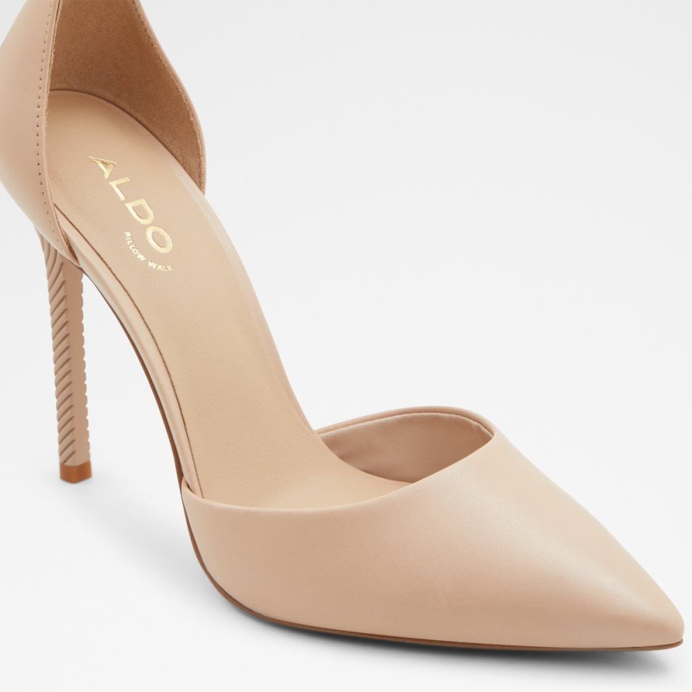 Aldo Blige Ankle strap heeled shoe - Stiletto heel Topuklu Ayakkabılar Kadın Bej Rengi | MOVX10627