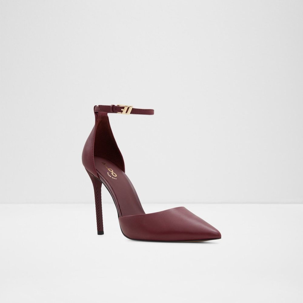 Aldo Blige Ankle strap heeled shoe - Stiletto heel Perfect Pairings Kadın Bordo | SWEH05397