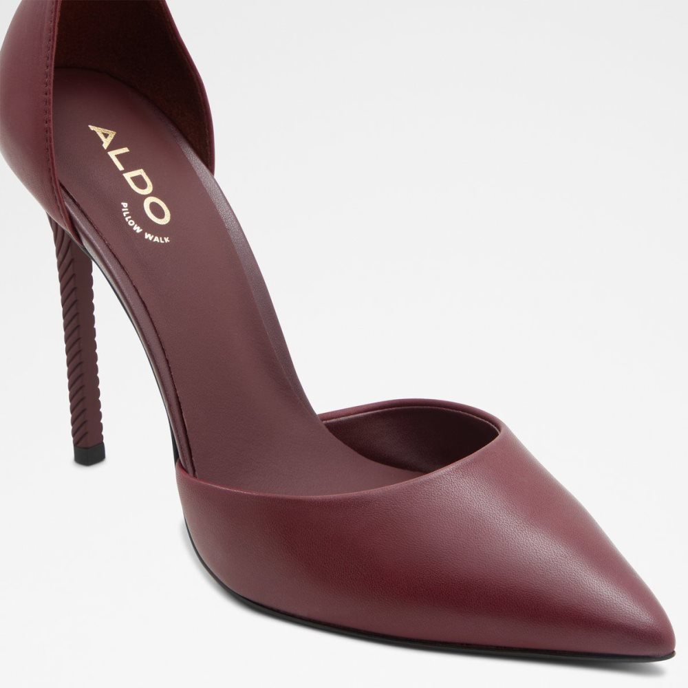 Aldo Blige Ankle strap heeled shoe - Stiletto heel Perfect Pairings Kadın Bordo | SWEH05397