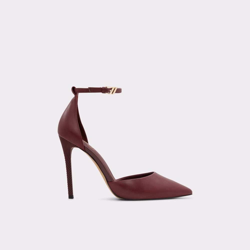 Aldo Blige Ankle strap heeled shoe - Stiletto heel Perfect Pairings Kadın Bordo | SWEH05397