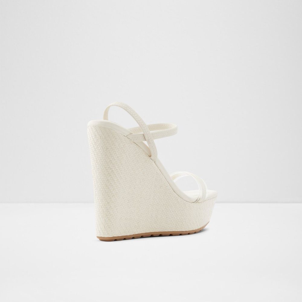 Aldo Bodish Wedge sandal - Wedge heel Sandalet Kadın Beyaz | OHZE42967