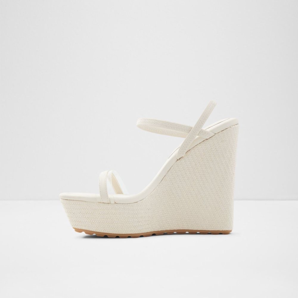 Aldo Bodish Wedge sandal - Wedge heel Sandalet Kadın Beyaz | OHZE42967