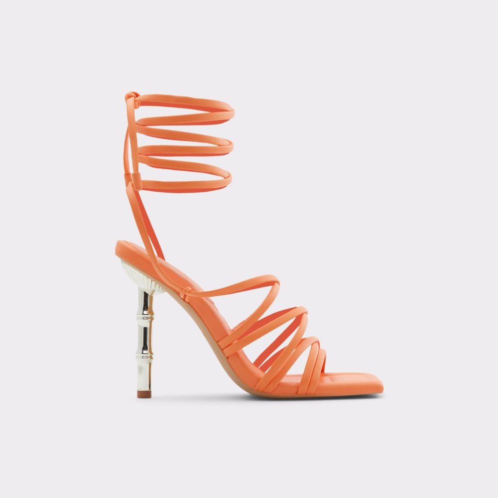 Aldo Bodisse Strappy heeled sandal - Stiletto heel Topuklu Ayakkabılar Kadın Açık Turuncu | SHBR03841