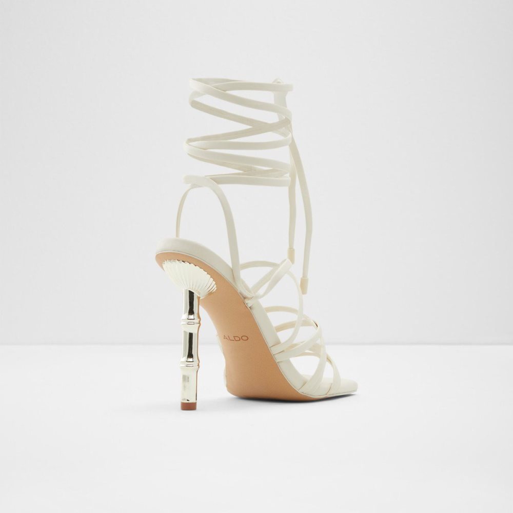 Aldo Bodisse Strappy heeled sandal - Stiletto heel Topuklu Ayakkabılar Kadın Beyaz | SQOR25690