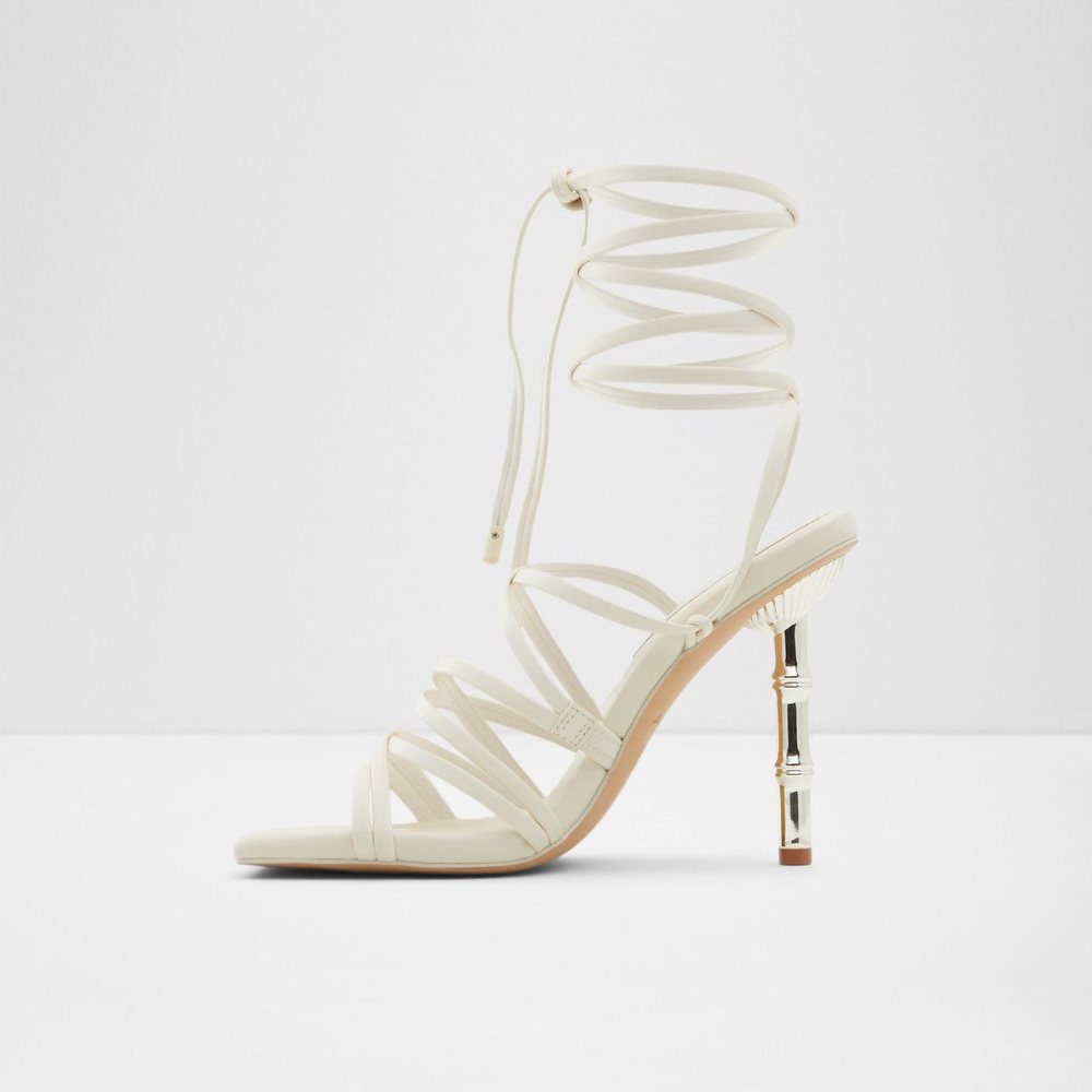 Aldo Bodisse Strappy heeled sandal - Stiletto heel Topuklu Ayakkabılar Kadın Beyaz | SQOR25690